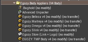 EGOZY Body Appliers